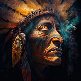 Porträt männliche Spiritualität