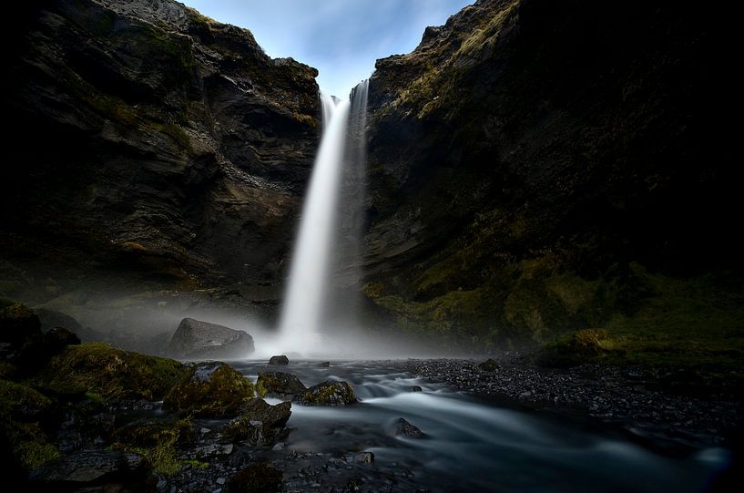 Kvernufoss - Iceland by Martin Jansen