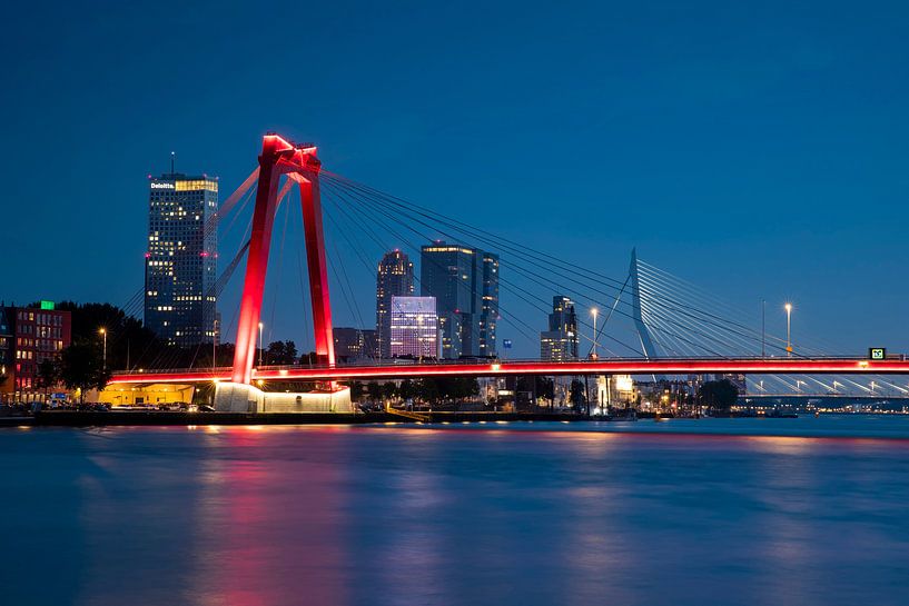 Rotterdam Willemsbrug van Jasper Verolme