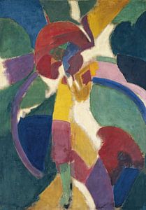 Frau mit Sonnenschirm (1913)