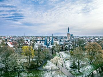 Cold morning in Kampen seen from above by Sjoerd van der Wal Photography