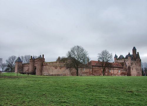 Zicht op kasteel Doornenburg
