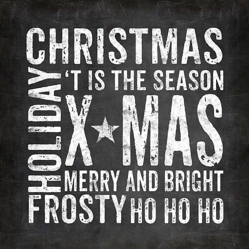 Christmas Kreidetafel