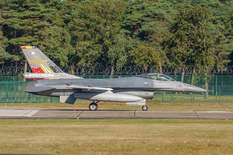 Belgian General Dynamics F-16 Fighting Falcon. by Jaap van den Berg