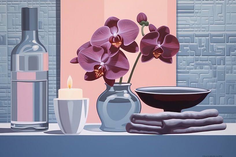 Waves of Glow | Modern Art by Eye catching paintings