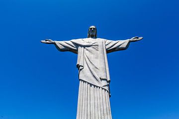 Christ the Redeemer statue in Rio de Janeiro, Brazil, South America by WorldWidePhotoWeb