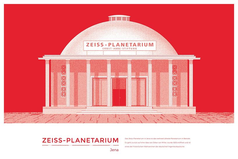 Zeiss Planetarium Jena van Michael Kunter