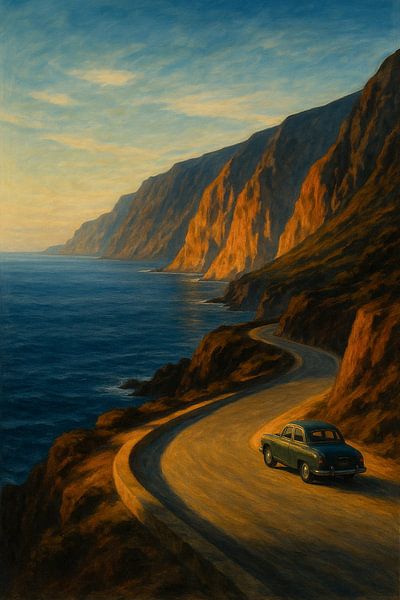El Hierro Serenity – Road Along the Cliffs by Travel Shop