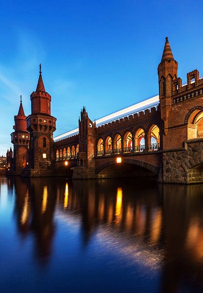 Oberbaumbrücke Berlin von Frank Herrmann