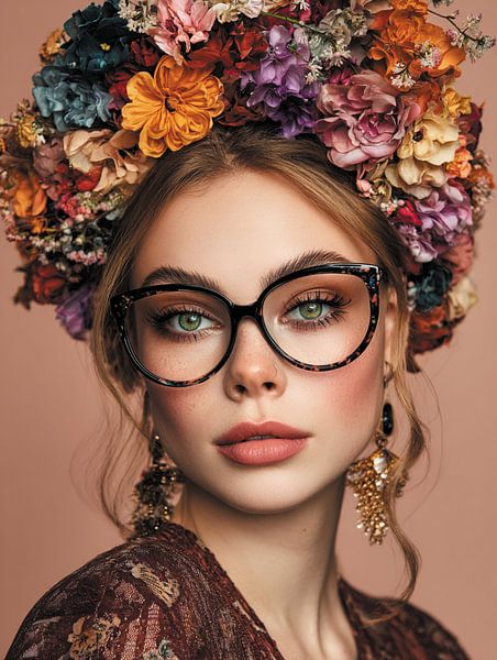 Flower lady by Ellen Novara-da Lima