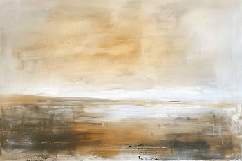 Paysage scandinave abstrait