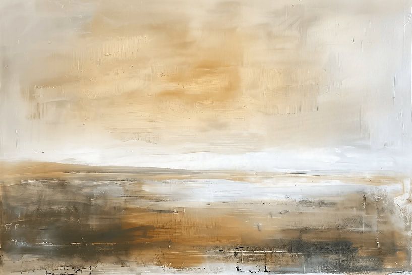 Abstract Scandinavian Landscape by Wandpracht
