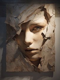 Portrait on and off the wall