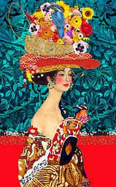 Kletternde Dame rechts von Nicole Habets