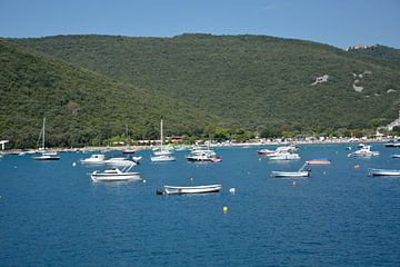 Bateaux dans la mer Adriatique sur Lisanne Wouters