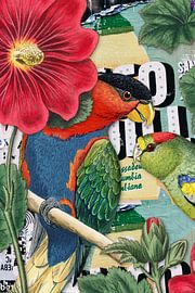 a Dopamine Vintage Collage by Marja van den Hurk