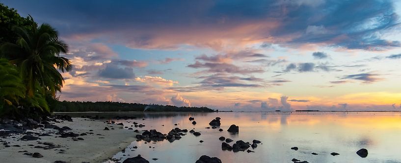 Amuri Beach, Aitutaki - Cook Islands von Van Oostrum Photography