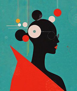 Modern abstract figuur