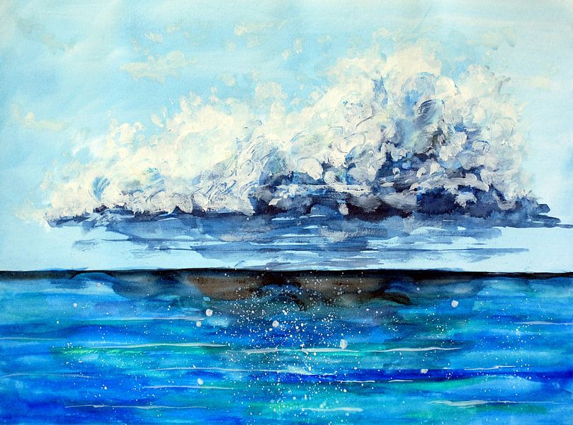 L'océan avant la tempête par Sebastian Grafmann