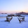 Nederlands winterlandschap van LHJB Photography