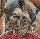 Umberto Boccioni-Dynamisme de la tête d'une femme par finemasterpiece Aperçu