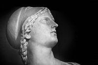 Oud griekenland, een mooie dame Aphrodite Urania