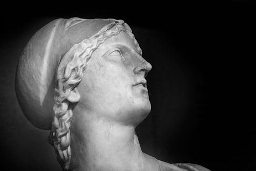 Oud griekenland, een mooie dame Aphrodite Urania