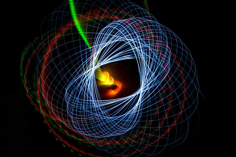 Lightpainting-Spirographie von Sven Frech
