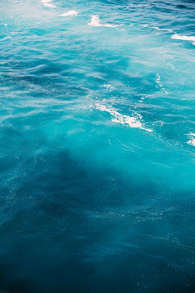 Blue Coloured Water by Patrycja Polechonska
