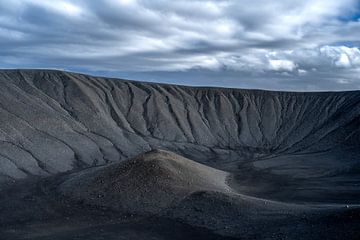 Hverfjall, the hot springs mountain