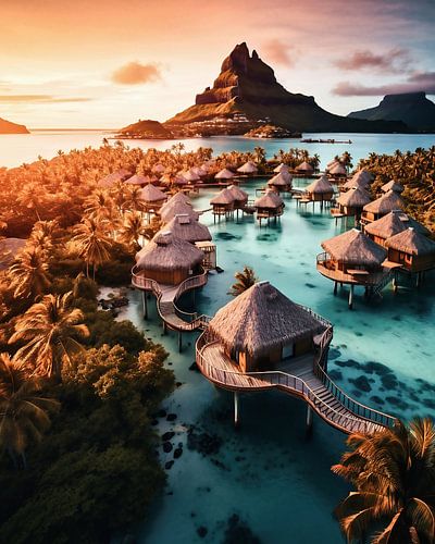 Sunrise in the South Seas