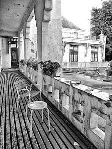 Balcony of the Prinsengracht Hospital. von Don Fonzarelli