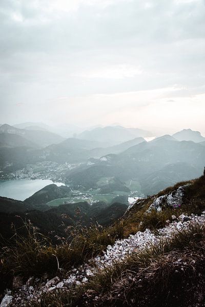 Vue du Schaffberg en Autriche par Holly Klein Oonk