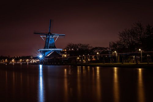 Wood sawmill near Leidschendam, the Netherlands
