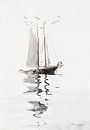 Two–masted Schooner van Gisela- Art for You thumbnail