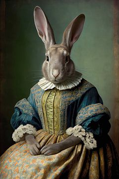 Mrs Bunny by Treechild