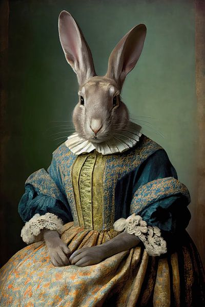 Mrs Bunny by treechild .