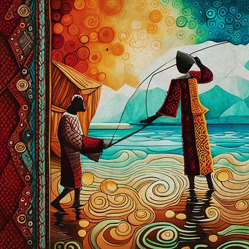 An Evening with African Fishermen