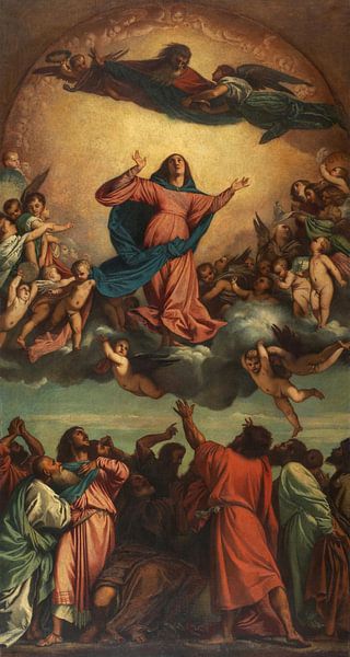 Assumption of Mary, Anselm Feuerbach by Masterful Masters