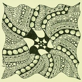 Zentangle Kunst von Anja  Bulté