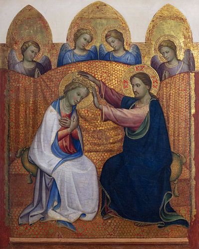 Gherardo Starnina, Kroning van de Maagd en engelen - 1390