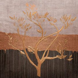 BoHo: Autumn tree in structures by Studio Pieternel