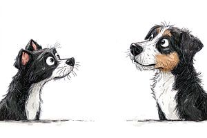 drei disney-hunde