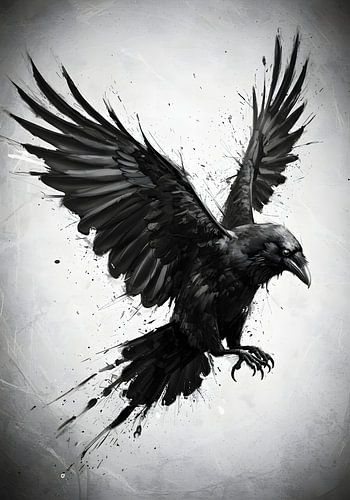 Les échos du corbeau sur Fabio Luxia