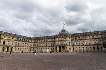 Neues Schloss Stuttgart van Richard Wareham