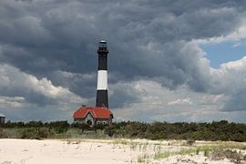Fire Island Light Long Island - Leuchtturm auf Fire Island van Christiane Schulze