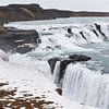 De Gullfoss waterval in IJsland van KC Photography