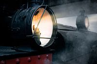 Lamp of a steam train