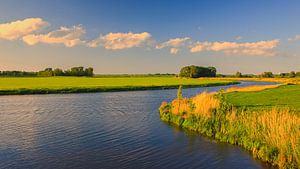 Het Reitdiep in Groningen van Henk Meijer Photography