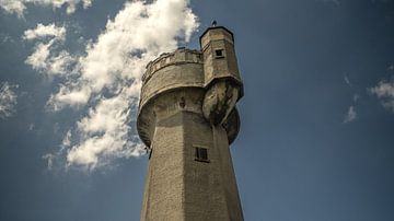 Oude watertoren in Saksen van Johnny Flash